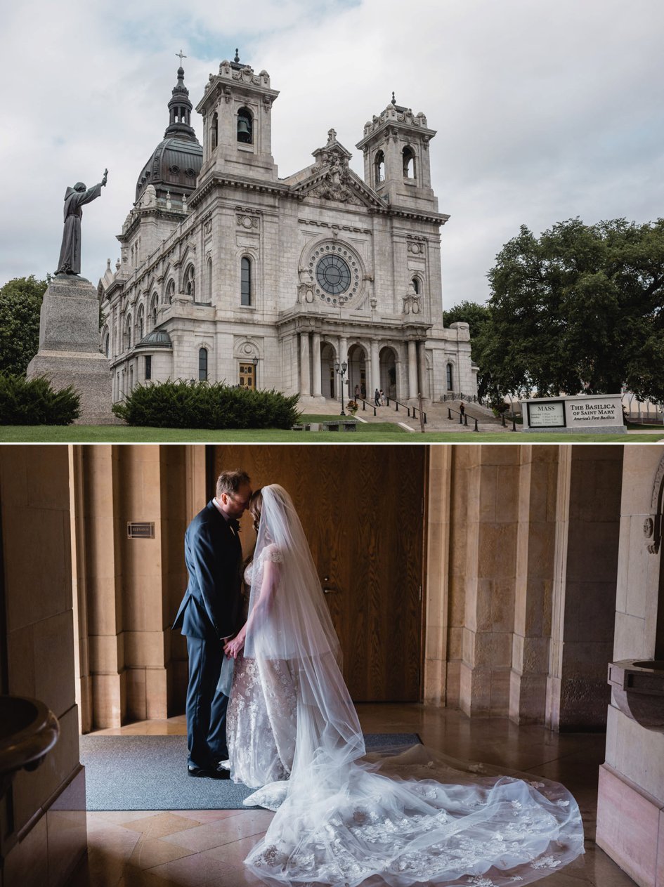White Orchid Wedding at The Basilica 