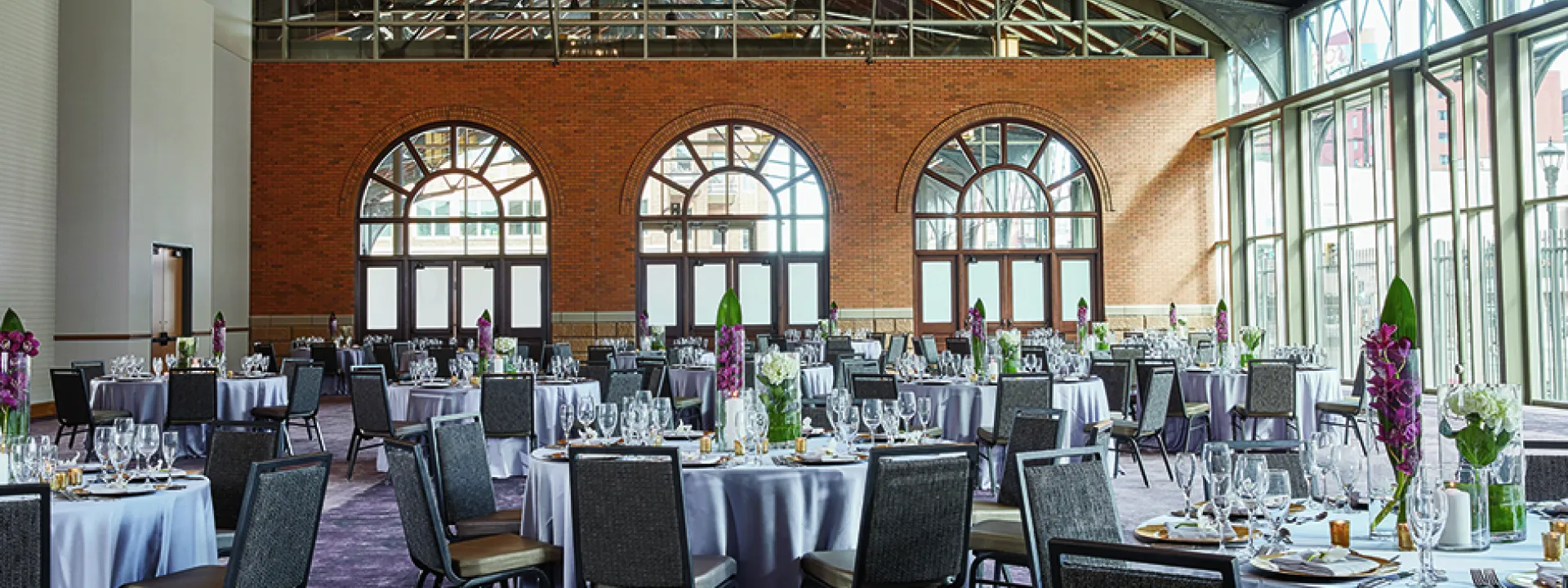 The Great Northern Ballroom, part of the 20,000 square foot expansion at Minneapolis wedding venue The Depot.