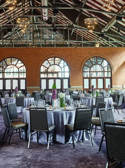 The Great Northern Ballroom, part of the 20,000 square foot expansion at Minneapolis wedding venue The Depot.